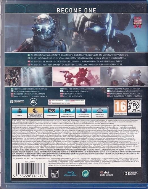 Titanfall 2 - PS4 (B Grade) (Genbrug)